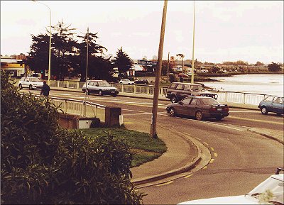 Ferrymead Bridge as it is now, pictured from the Bridle Path turnoff.