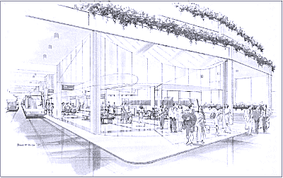 Christchurchs new bus interchange is expected to look something like this. The facility will link central city car parking, quality shopping and public transport. 
