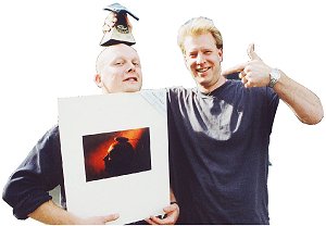Robert McDougall Art Gallery web site whizz Simon Mulligan and award winning Diederik van Heyningen