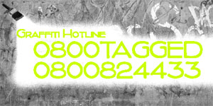 Graffiti Hotline - 0800TAGGED