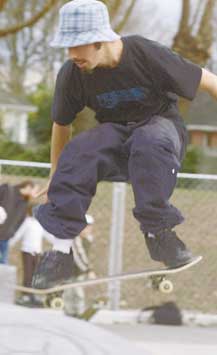 Skateboarding is part of the Let's Go programme