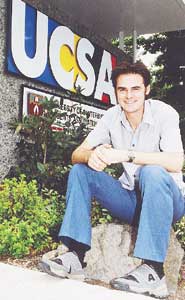 George Seaton, Students’ Association development officer 