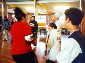 Participants in the Be Pacific By Us holiday arts programme.