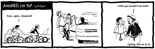 Steven’s winning cartoon