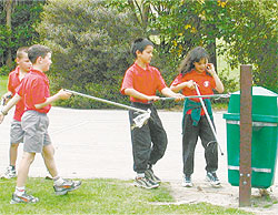 Children at Isleworth School are among those using a tool affectionately known as Tyrannasaurus Pix