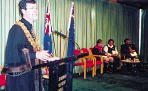 Mayor Garry Moore