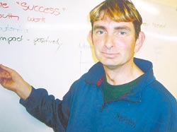 GAIN regional co-ordinator Phil Trotter