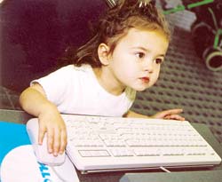 Cashmere toddler Charis Sanders