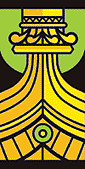 One of the new banners seen around the city.