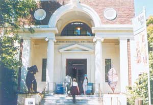 The Robert McDougall Art Gallery building situated in the Botanic Gardens.