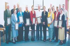 Board celebrates community service