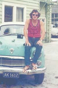 On the spot: In the early 70s Harry Gavin lived in the place where he’s working today.