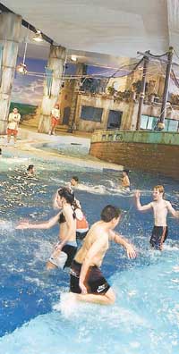 QEII a splash hit 