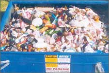 Recycling at public events 