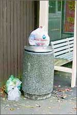 Street bin sticker trial about to start 
