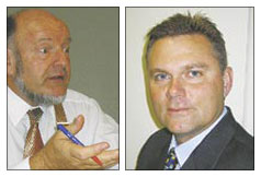 Ken Tremaine (left); Bill Wasley (right)