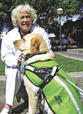 On the City Council’s Disability Reference Group, Gloria Weeks represents Foundation of the Blind members and those in the community with vision impairment. She says the reference group helps information flow to and from the various groups represented by its members.