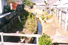 Shirley Stream before enhancement September 1994