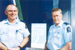 Gerry Jackson (left) and Dave Wilkinson