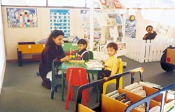 Children at play in the Sir John McKenzie Memorial Children’s Library