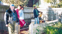 the Strickland Street Community Gardens