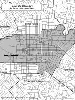 Hagley Ward Map 