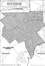 Spreydon Ward Map 