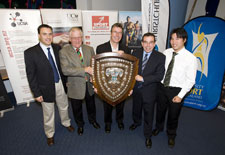 Mayor Garry Moore at the launch of the Uni Games.